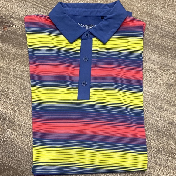 NWT Colombia Golf Polo size Medium Omni-Wick - Picture 6 of 9